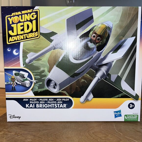 Disney Star Wars Young Jedi Adventures Kai Brightstar Vehicle 3+ Sealed Box NEW - Picture 8 of 8